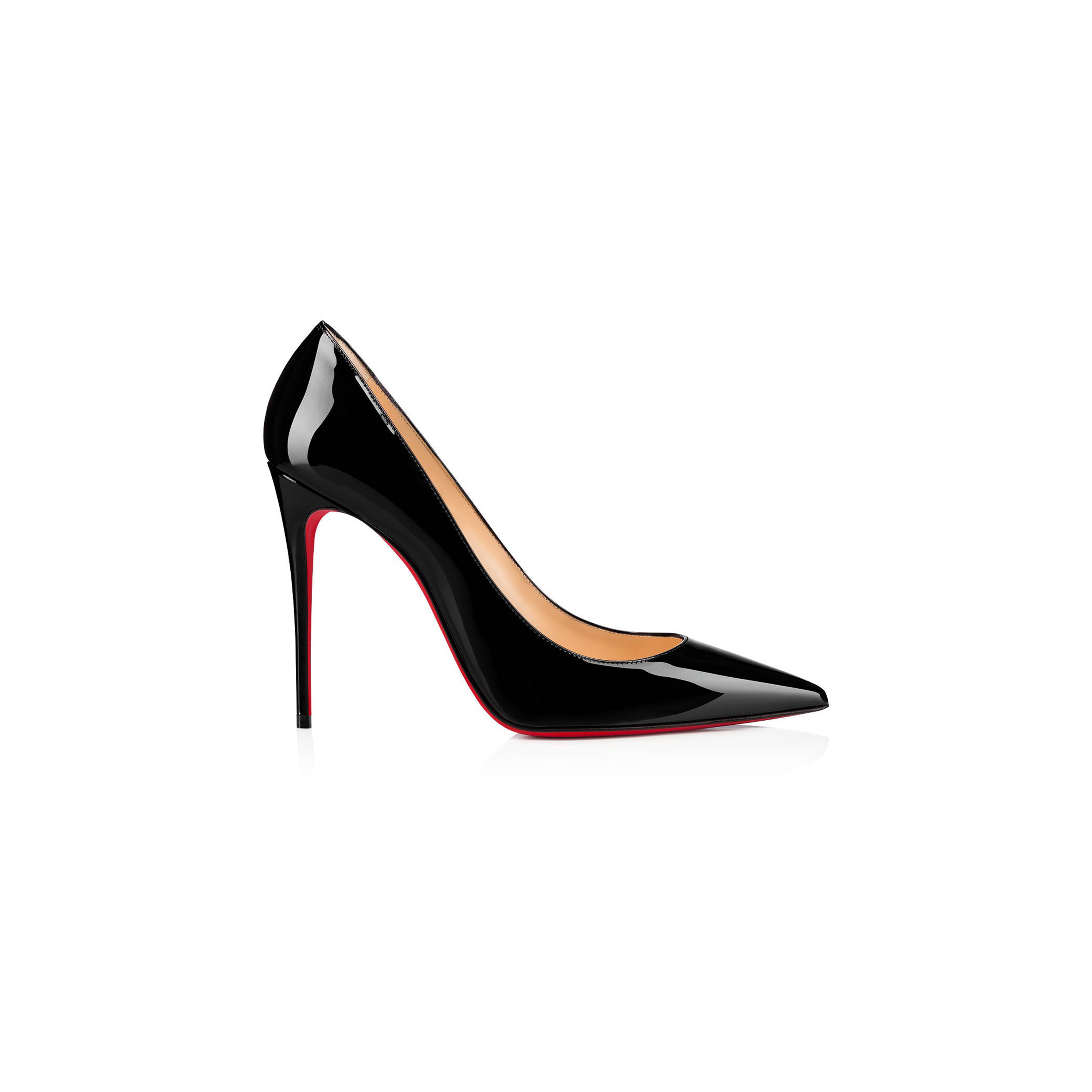 Ch**an louboutin kate 100 mm pumps-patent calf leather-black-women 3191411bk01